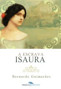 Capa de «A Escrava Isaura», de Bernardo Guimarães