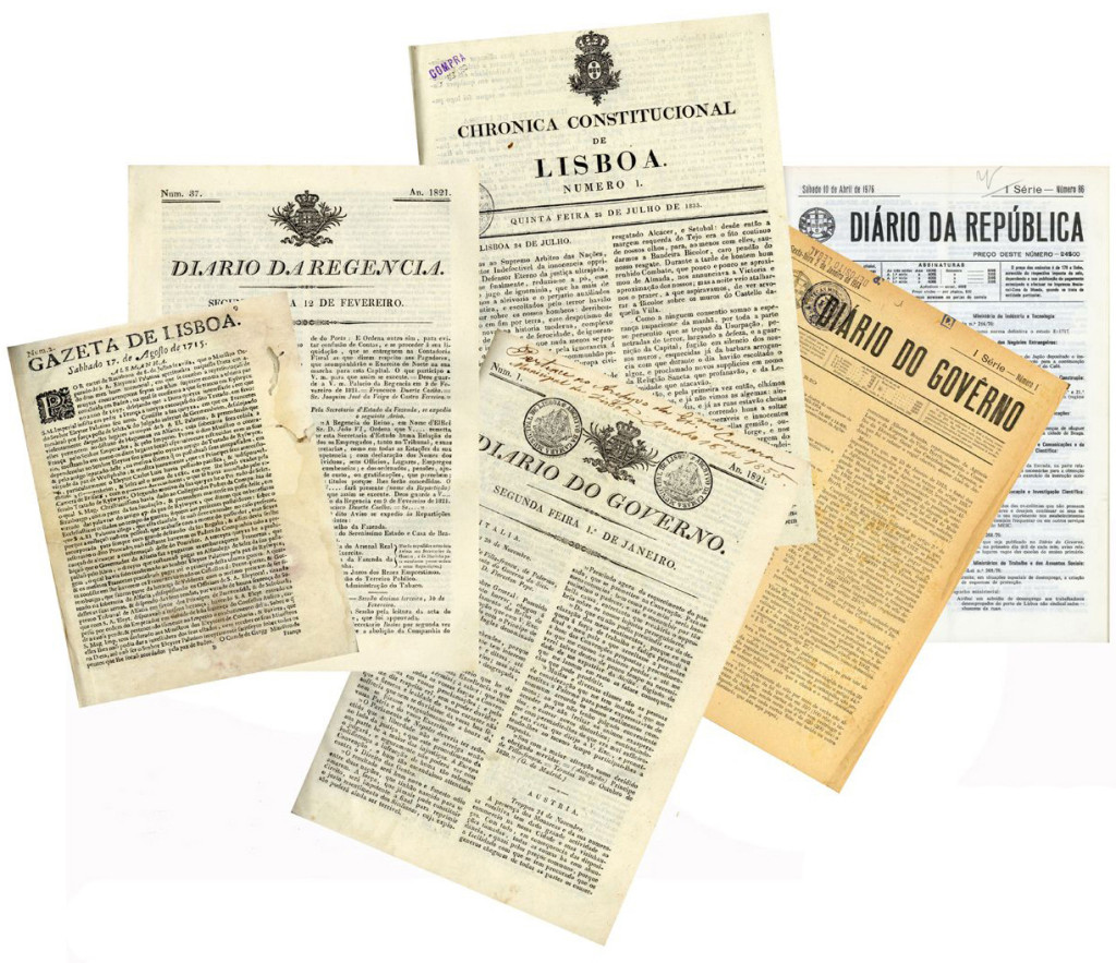 300 anos de imprensa oficial portuguesa